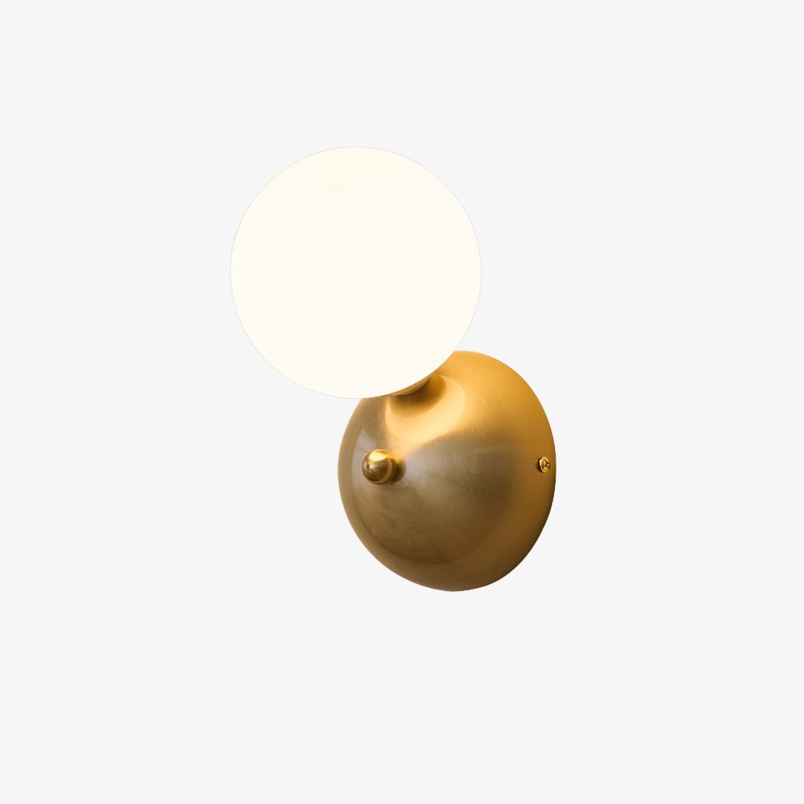 Ordoran moderne minimalistisk væglampe i glas