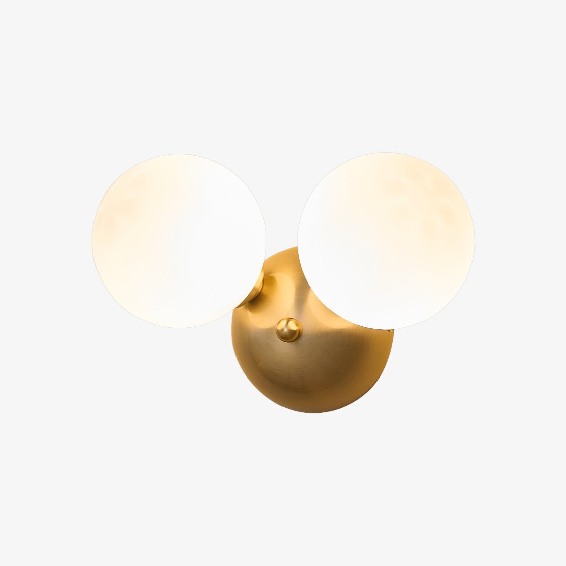 Ordoran moderne minimalistisk væglampe i glas