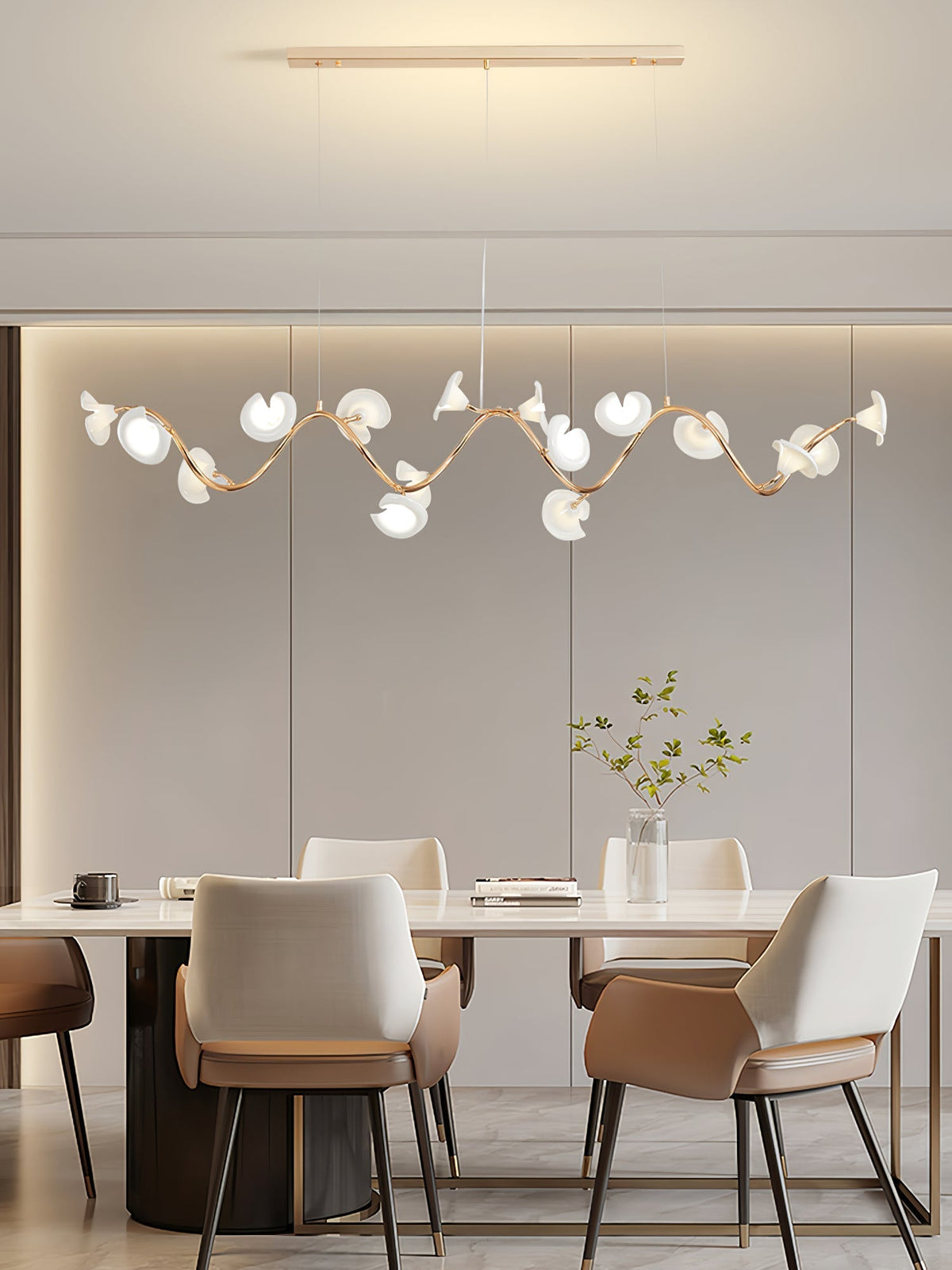 Covlen Chandelier Blossom Branch Elegant