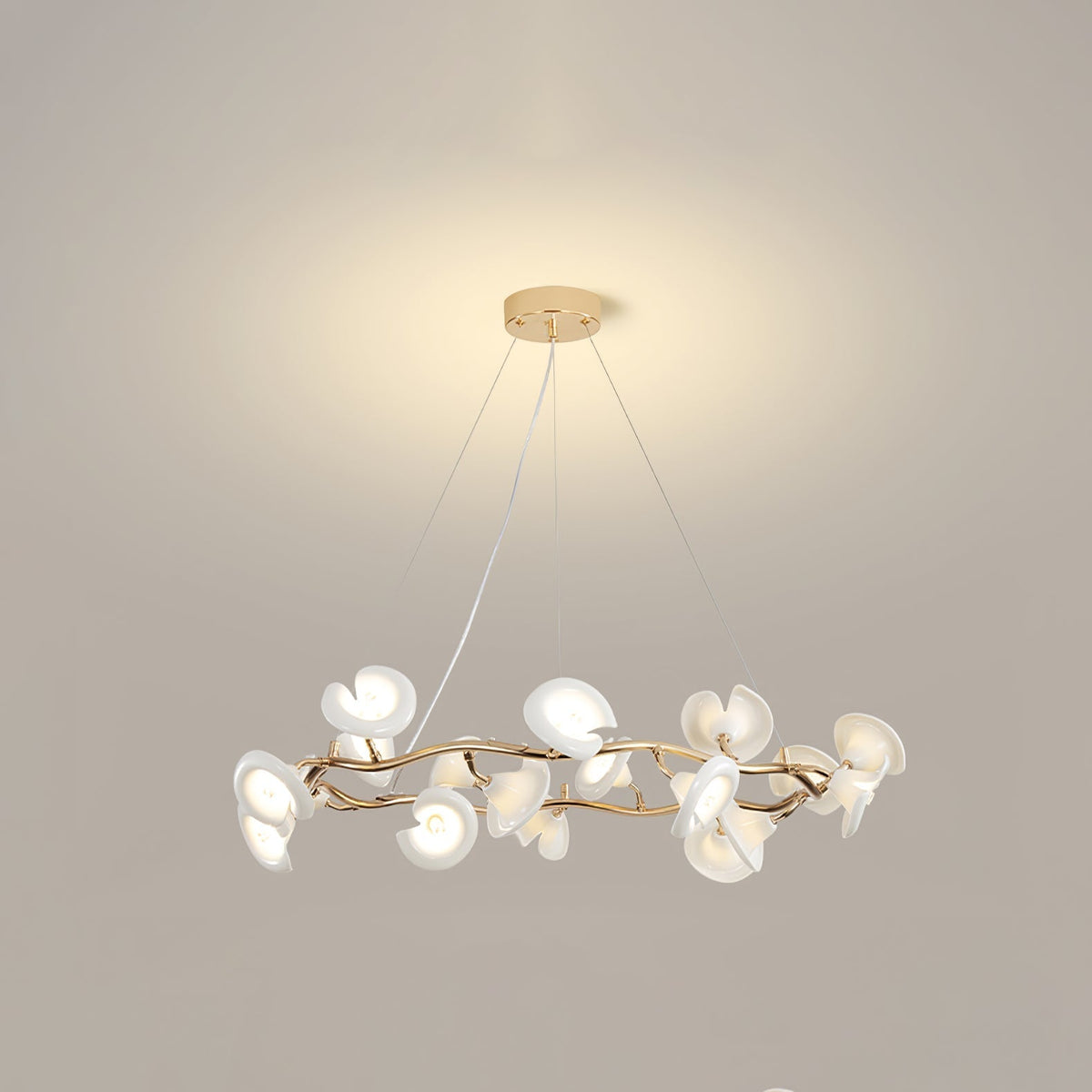 Covlen Chandelier Blossom Branch Elegant
