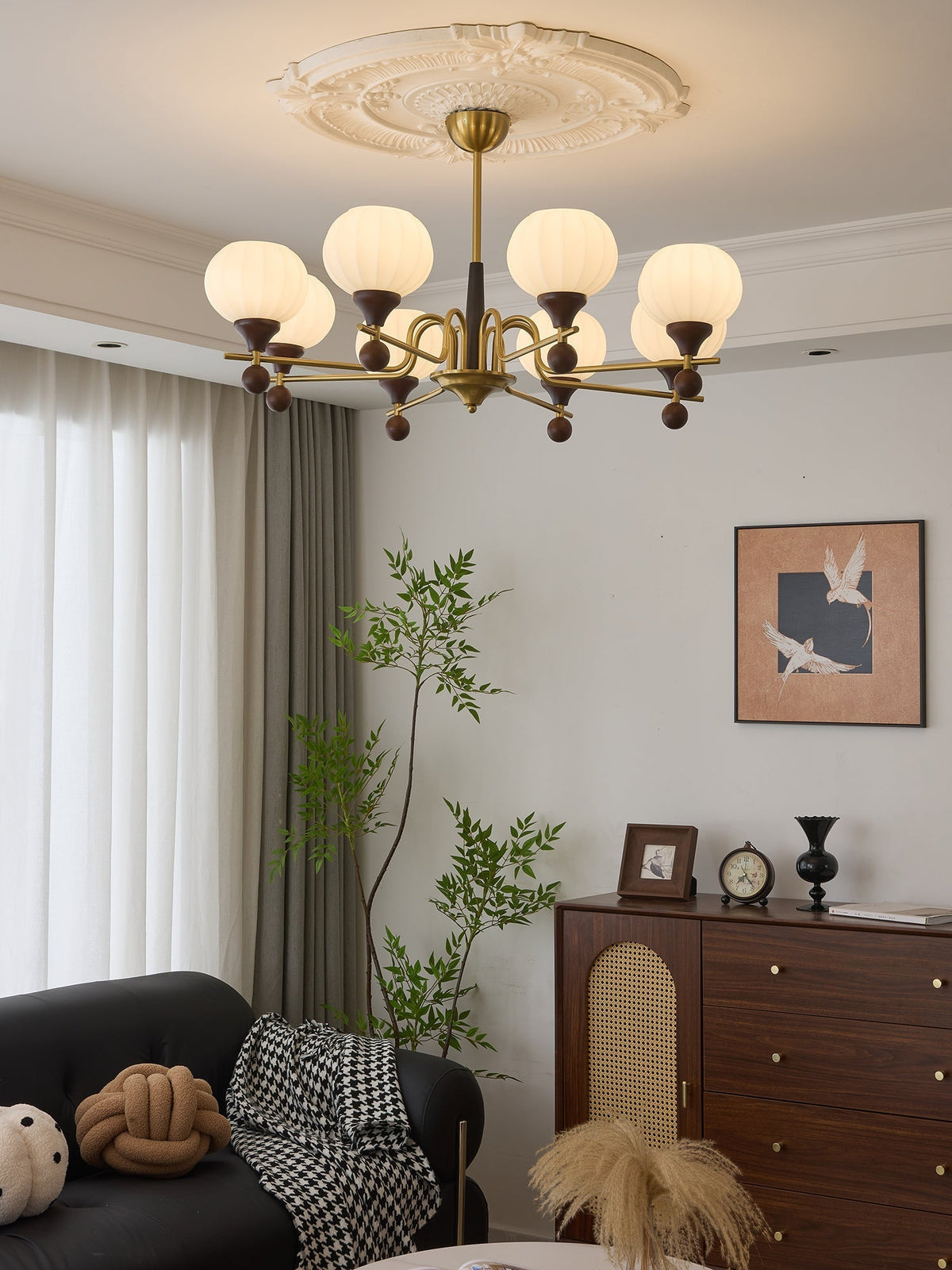 Candelabro Anorionis tradicional premium em madeira