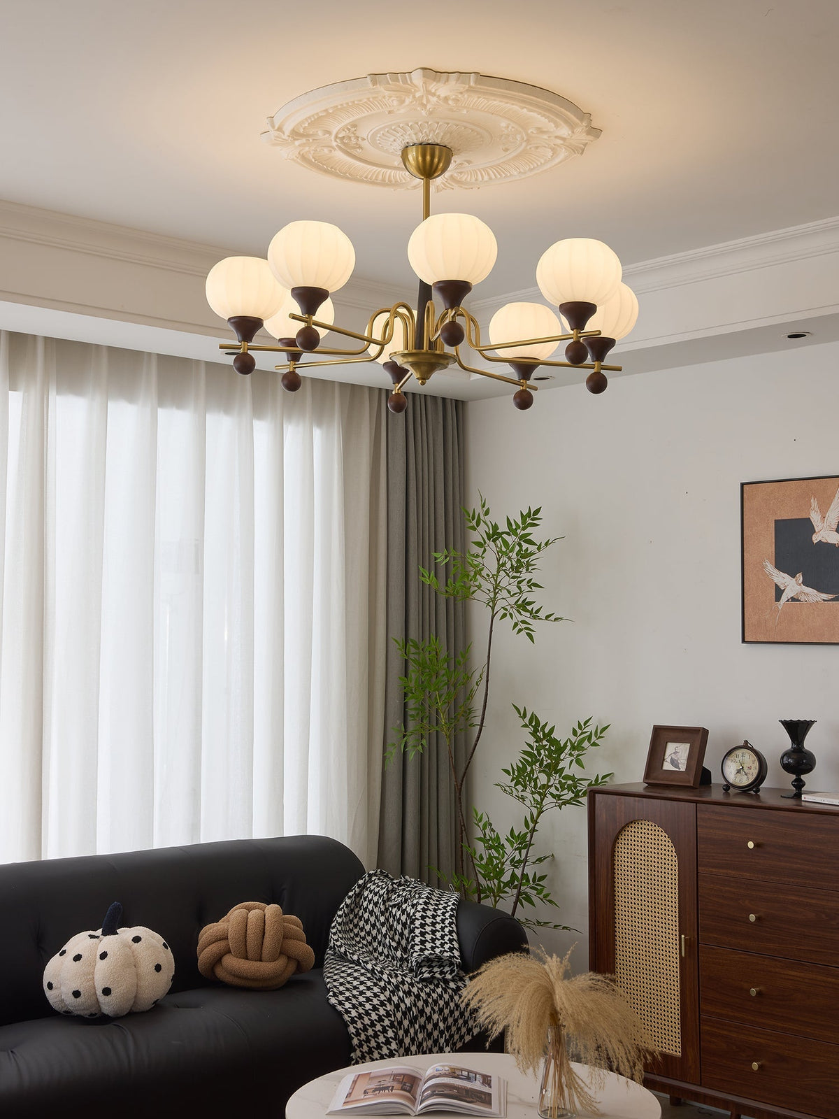 Candelabro Anorionis tradicional premium em madeira