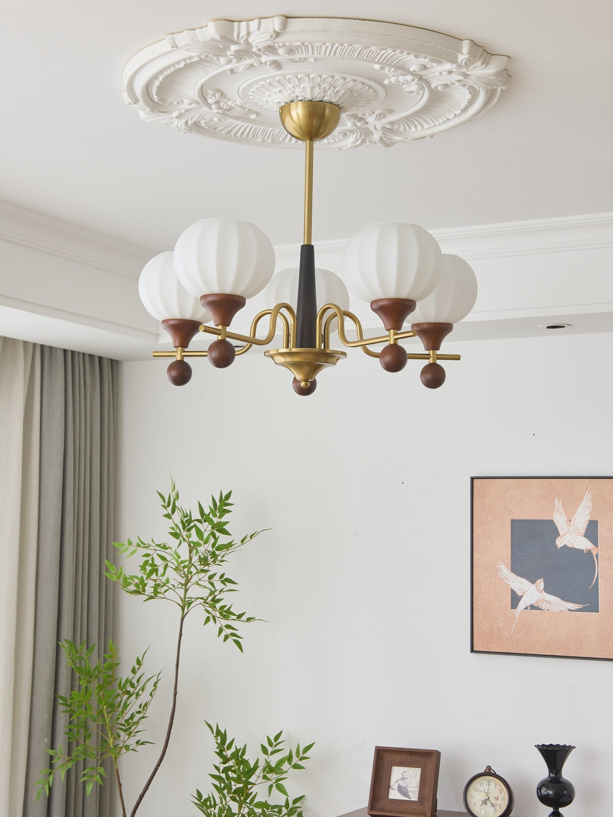 Candelabro Anorionis tradicional premium em madeira