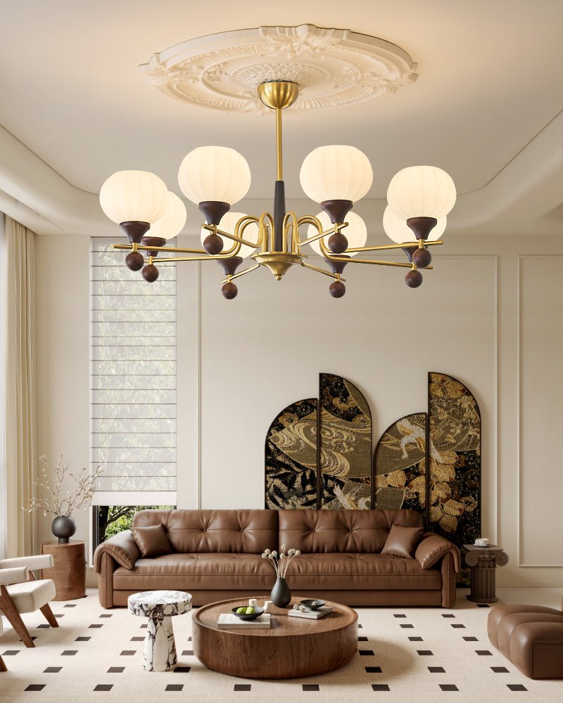 Candelabro Anorionis tradicional premium em madeira
