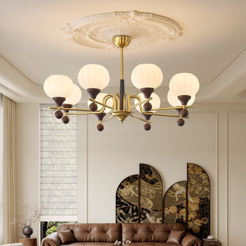 Candelabro Anorionis tradicional premium em madeira