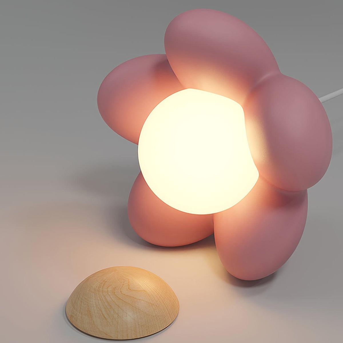 Clae hyggelig kunstnerisk pendellampe i resin