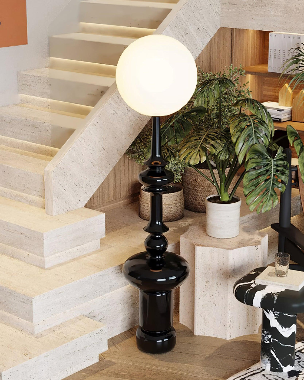 Chess-gulvlampe