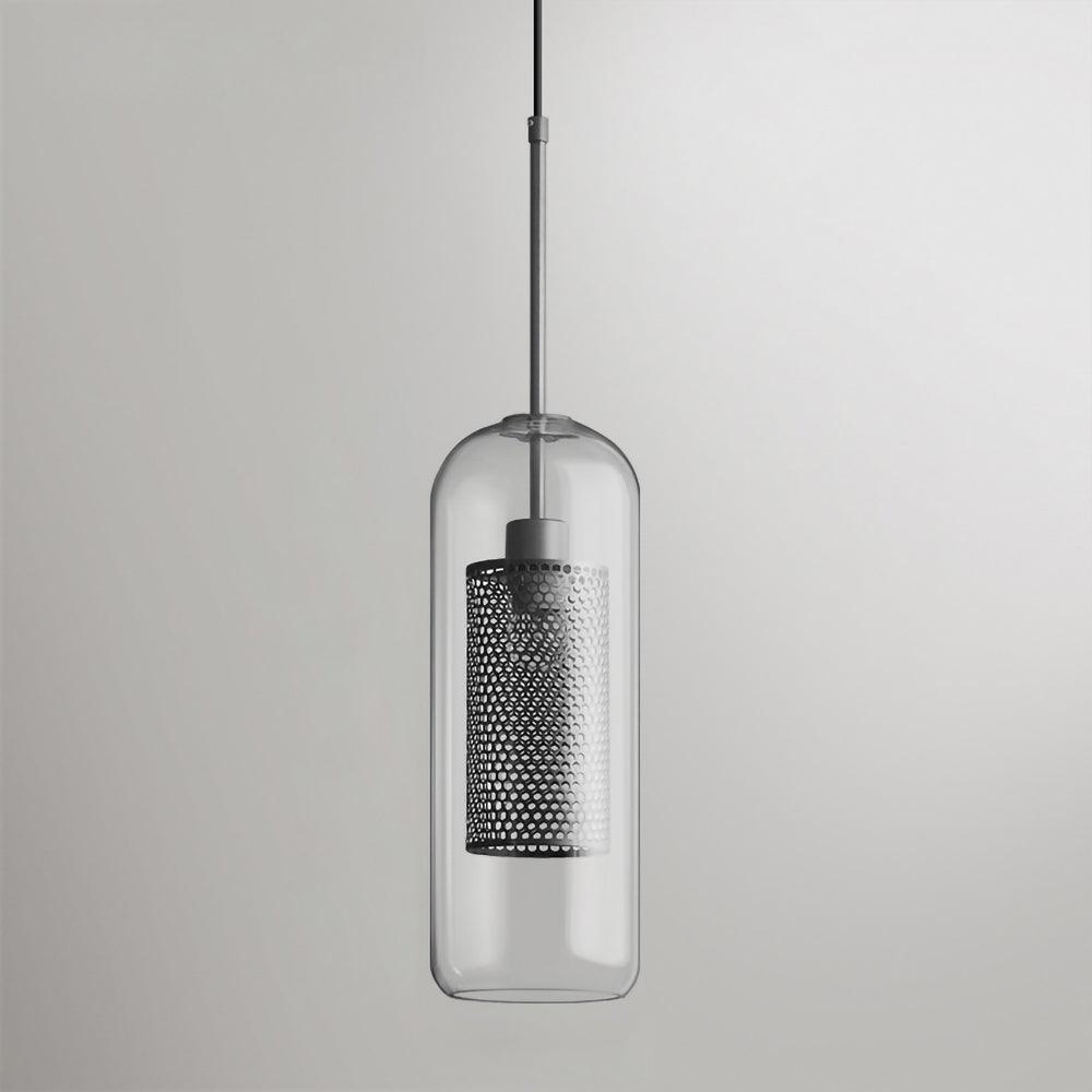 Veleine pendellampe i Chiswick-glas til stuen