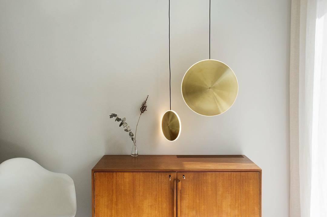 Uvenisra moderne minimalistisk skålpendel