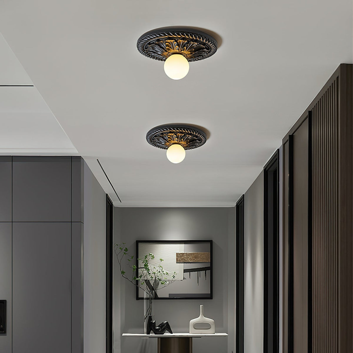Cyrus vintage loftslampe til landlig stil