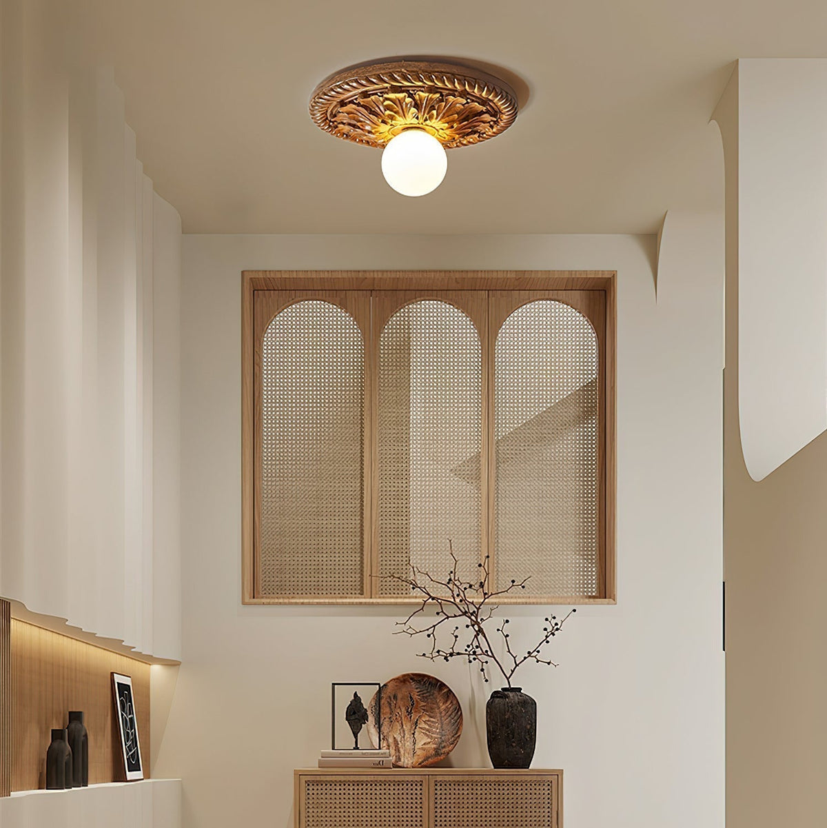 Cyrus vintage loftslampe til landlig stil