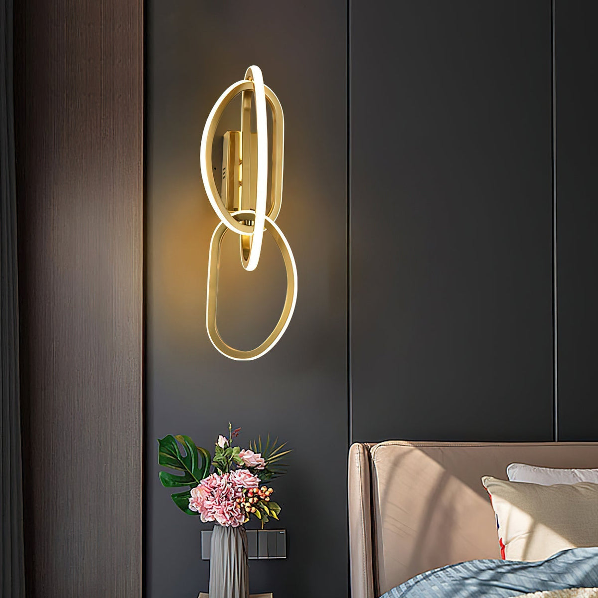 Candeeiro de parede LED Riviaria