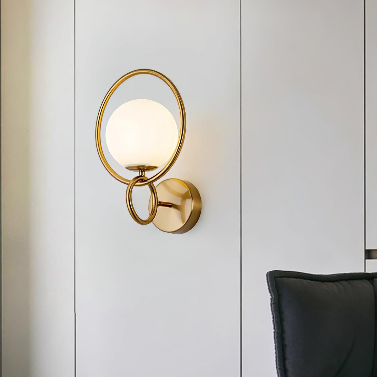 Jaxons minimalistiska vägglampa