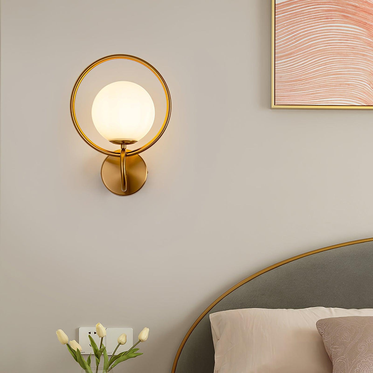 Jaxons minimalistiska vägglampa