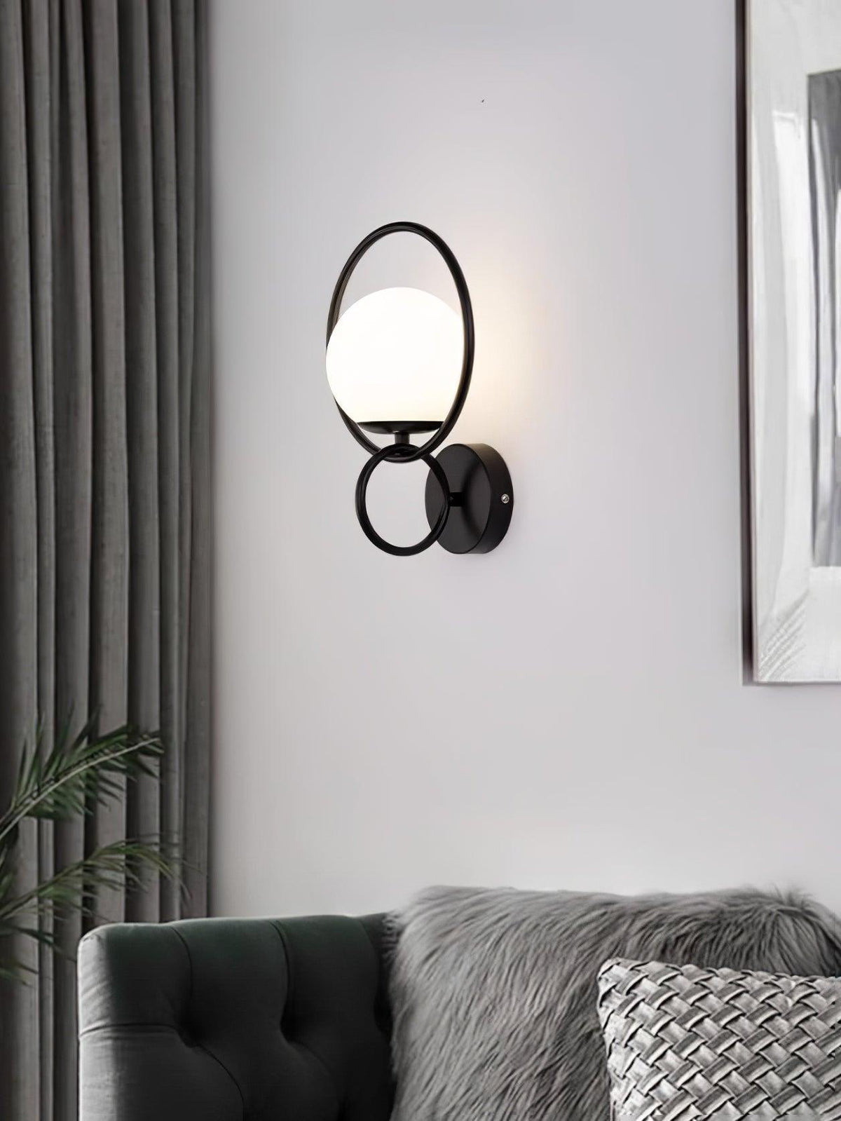 Jaxons minimalistiska vägglampa