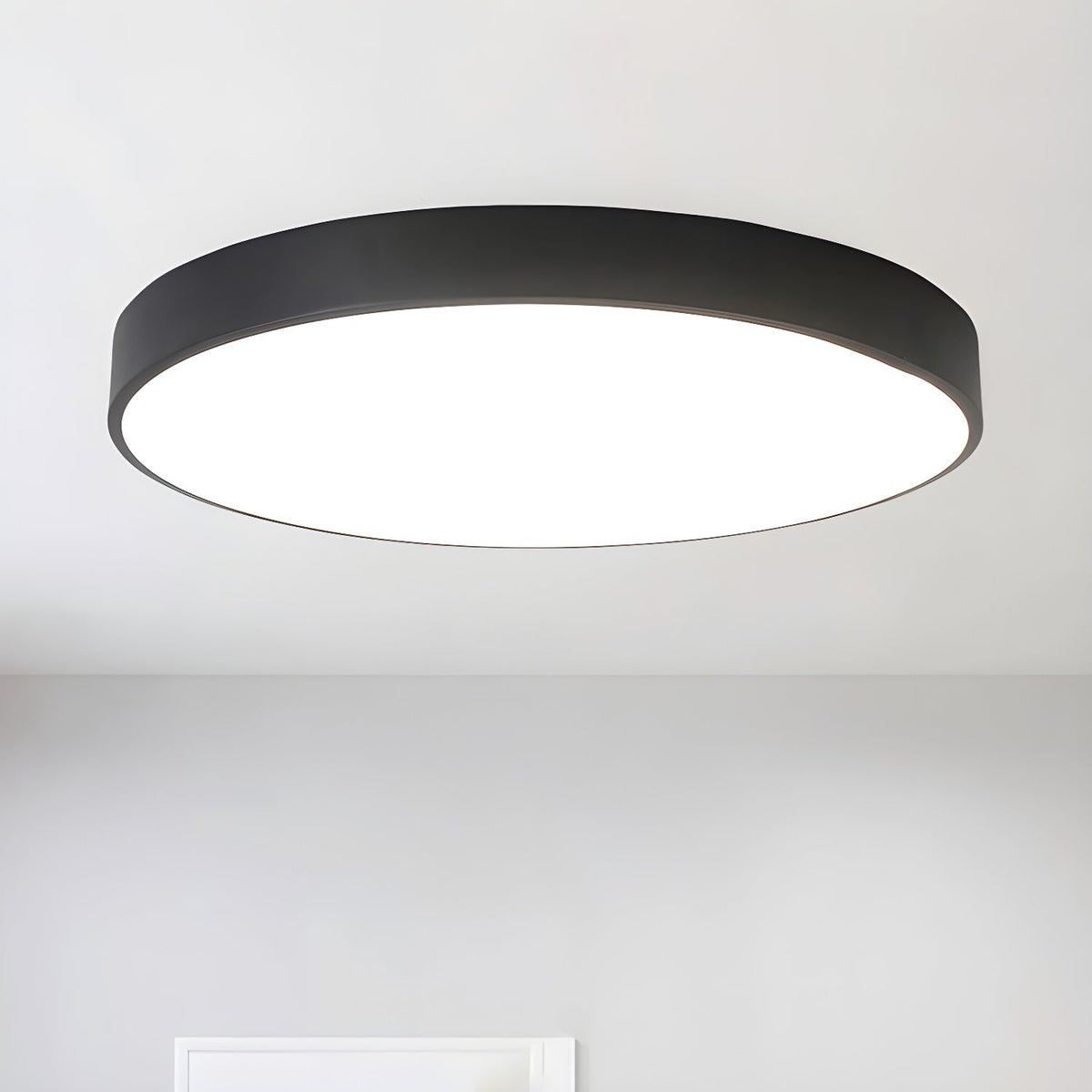 Candeeiro de teto circular moderno minimalista fino Izoriel
