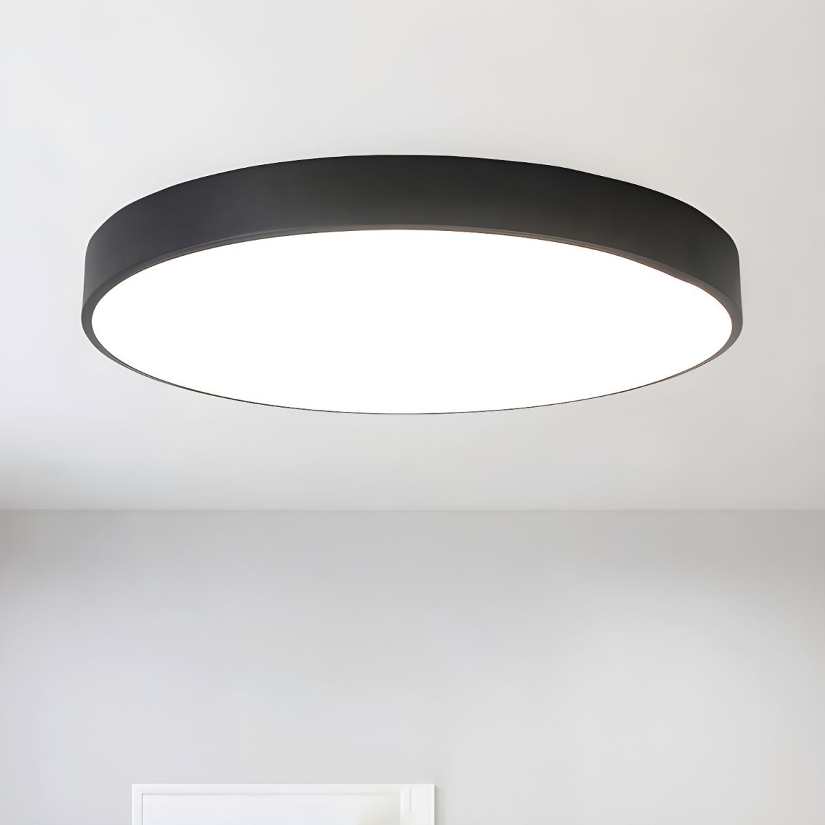 Candeeiro de teto circular moderno minimalista fino Izoriel