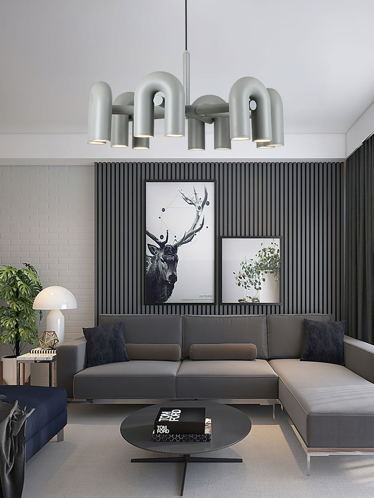 Candelabro em forma de U Cirkus Soroissa