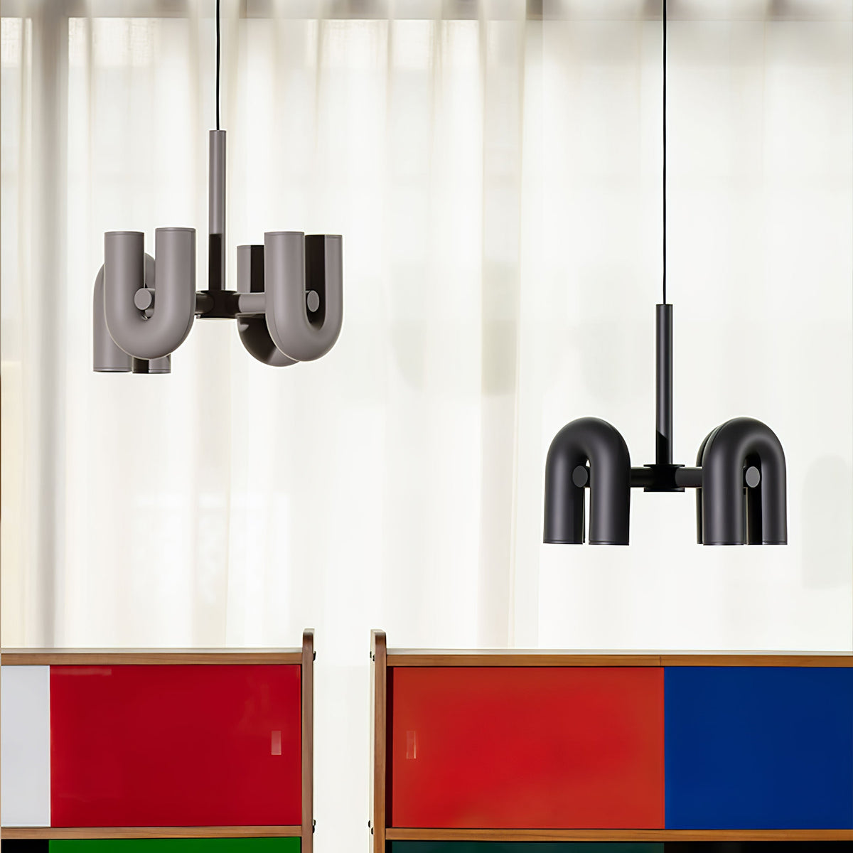 Candelabro em forma de U Cirkus Soroissa