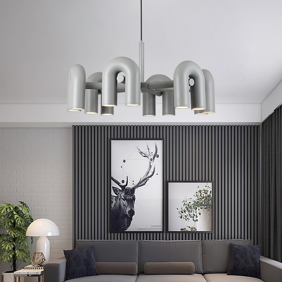 Candelabro em forma de U Cirkus Soroissa