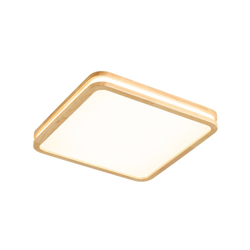 Nysilos moderne minimalistisk loftslampe i træ