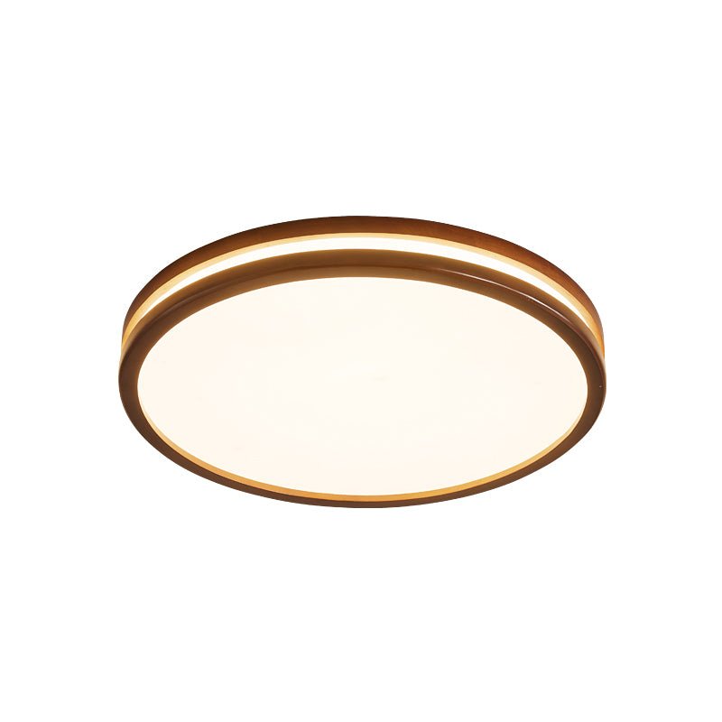 Nysilos moderne minimalistisk loftslampe i træ