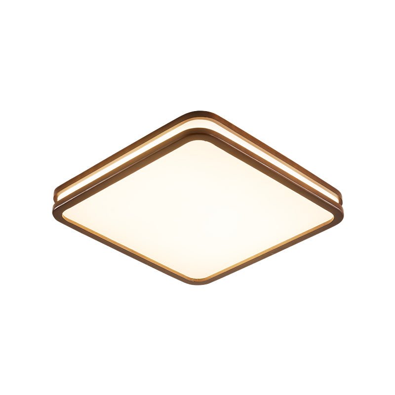 Nysilos moderne minimalistisk loftslampe i træ