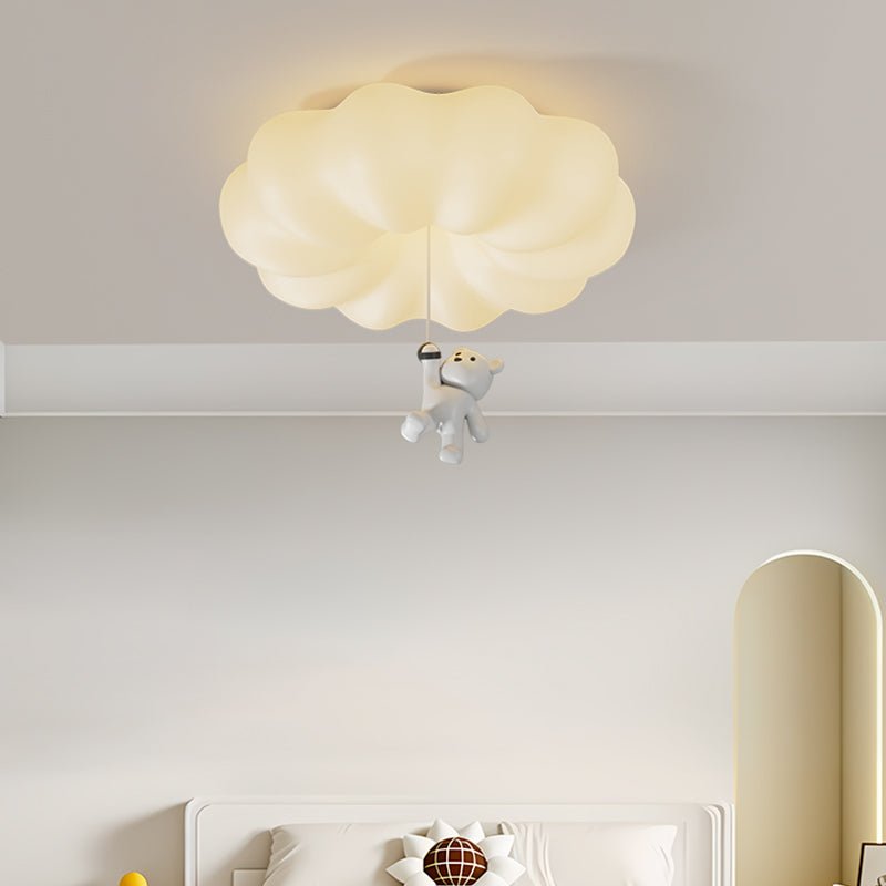 Civarion klassisk loftlampe i resin med sky- og bjørnemotiv