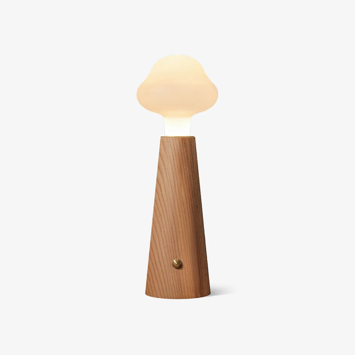 Mushio-bordlampe i træ med sky