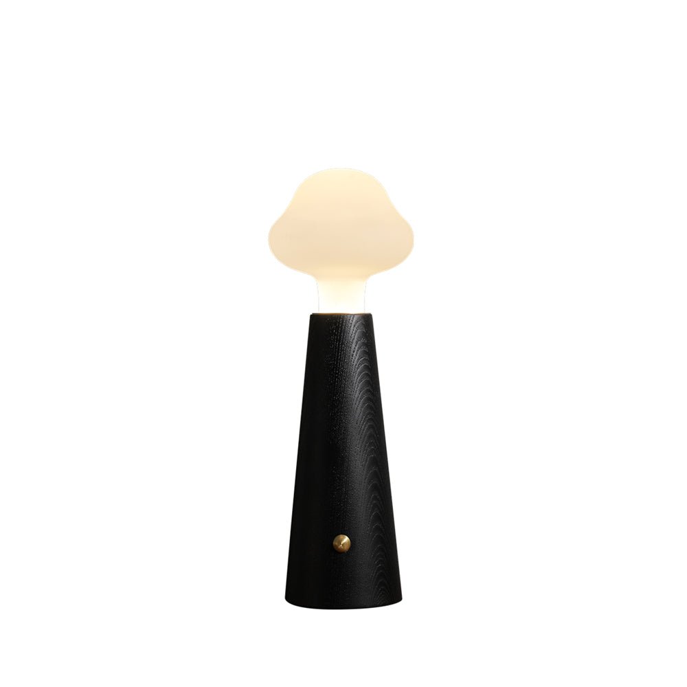 Mushio-bordlampe i træ med sky