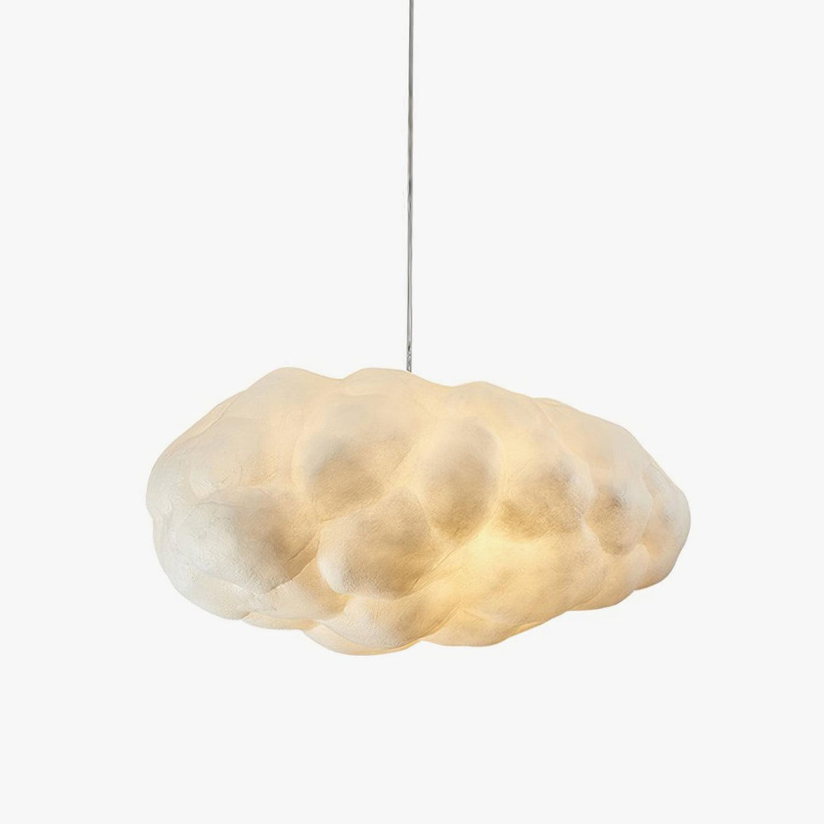 Nively pendellampa i fibersilke