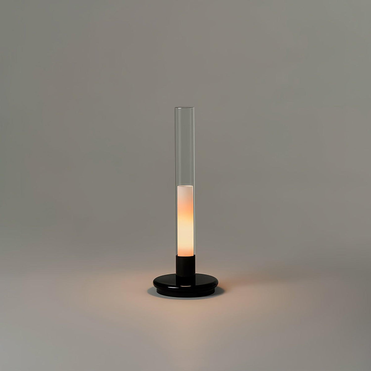 Candeeiro de mesa Tevi em acrílico minimalista