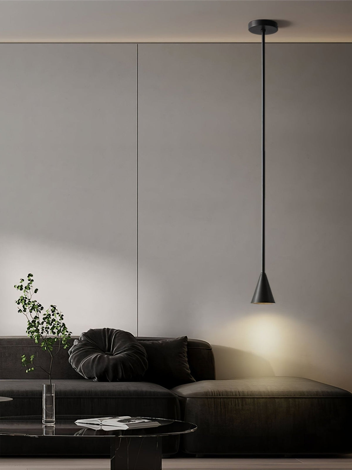 Cutheion moderne minimalistisk pendel i messing