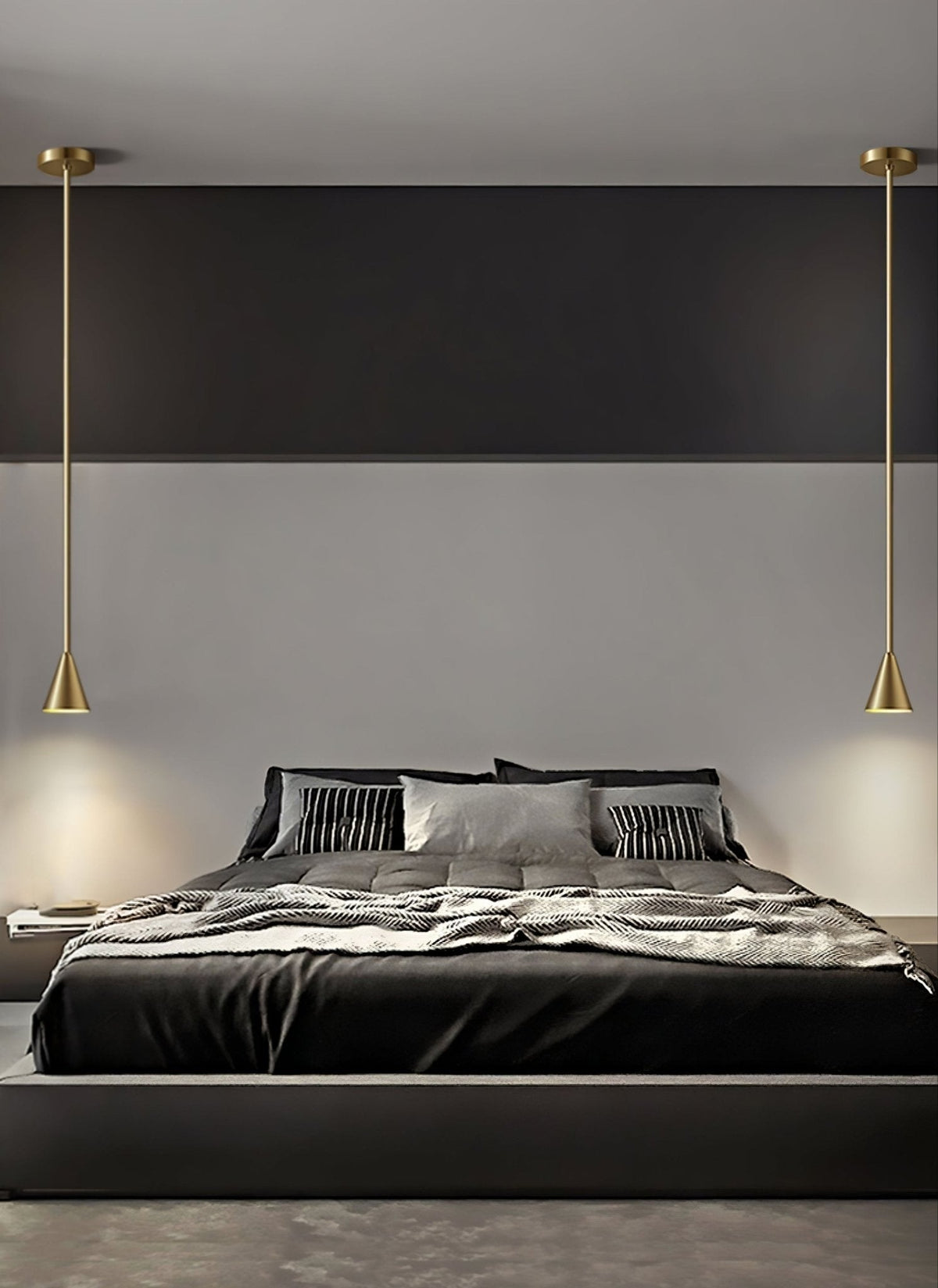 Cutheion moderne minimalistisk pendel i messing