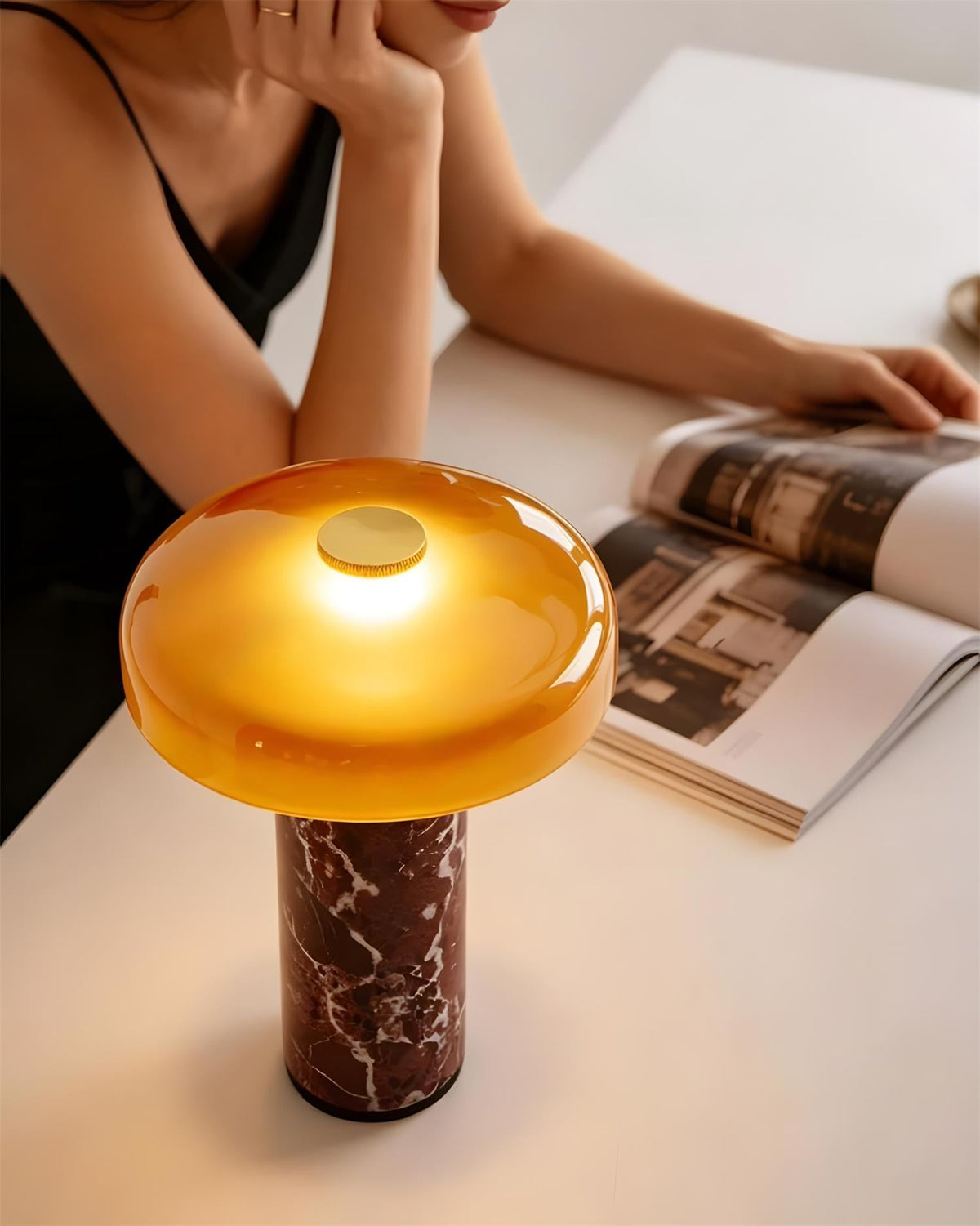 Candeeiro de mesa Casterstone