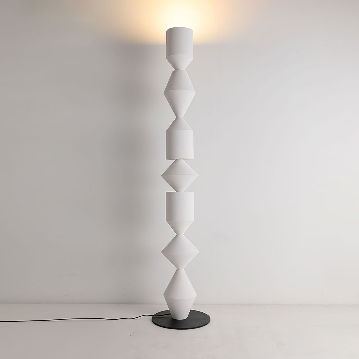 Drisen minimalistisk gulvlampe i træ