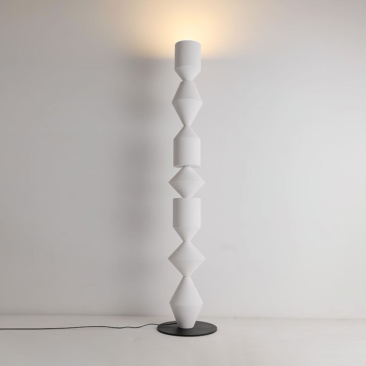 Drisen minimalistisk gulvlampe i træ