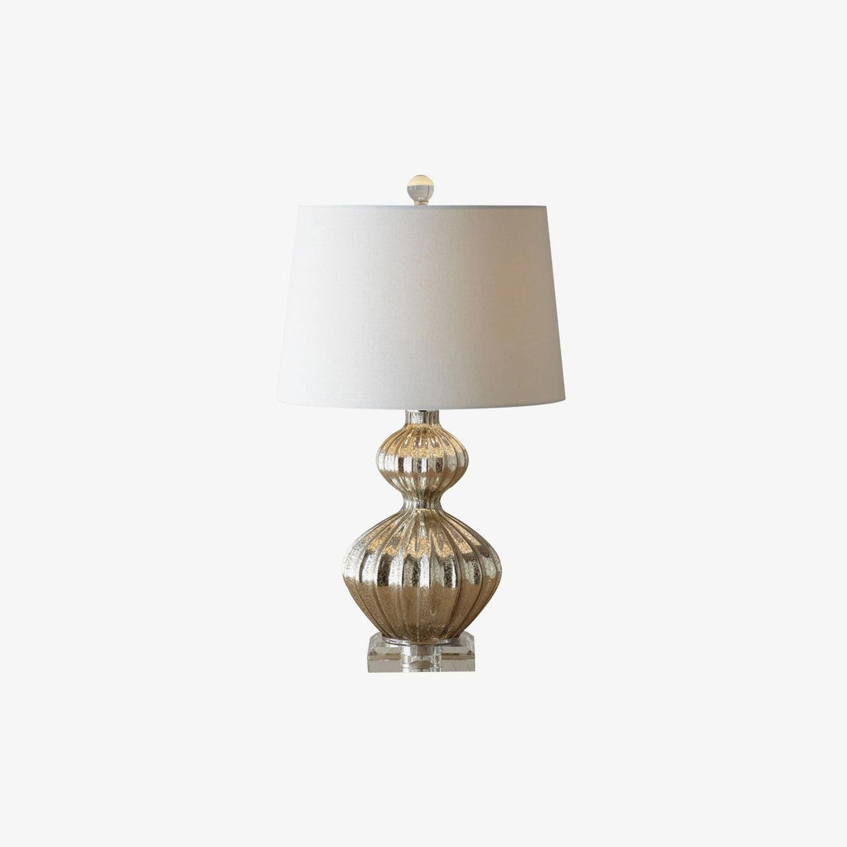 Gloria elegant bordlampe i glas