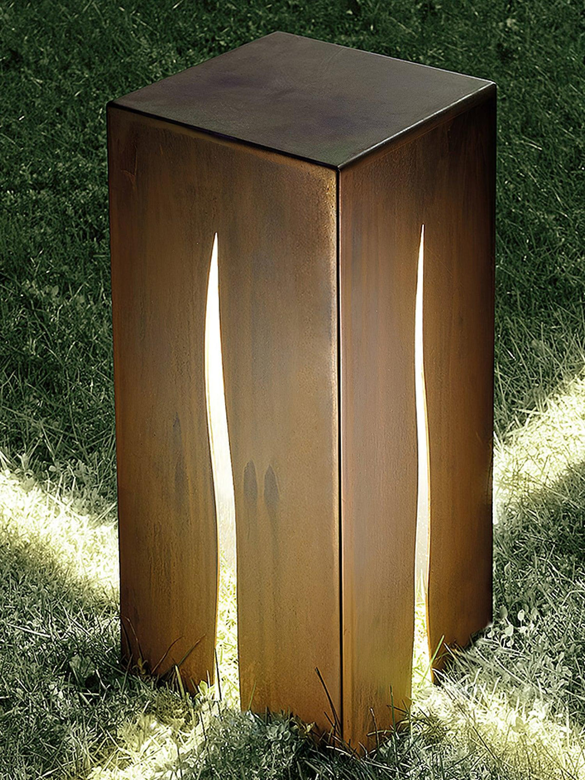 Candeeiro de exterior Cubo Rachado