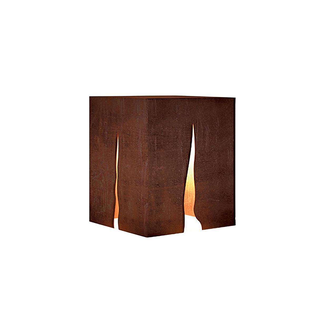 Candeeiro de exterior Cubo Rachado