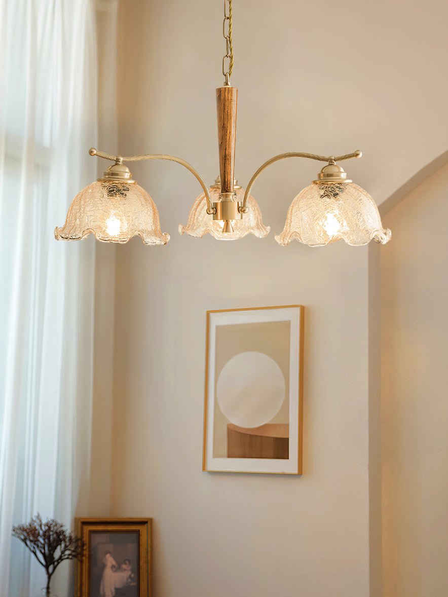 Orchid Vintage-glerljósakróna