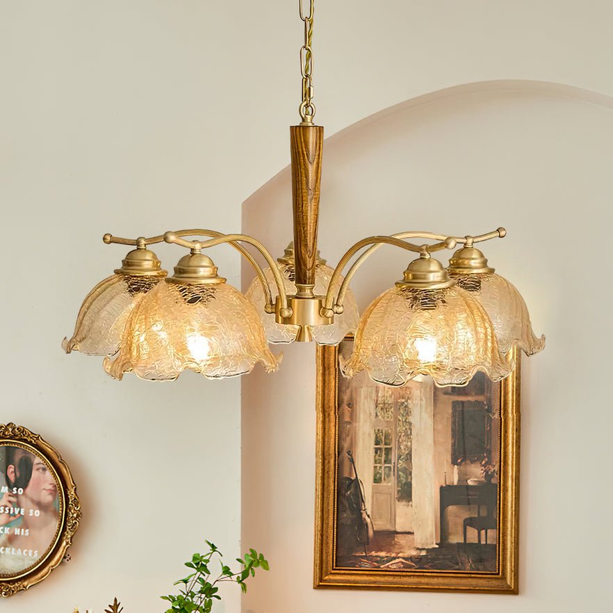 Orchid Vintage-glerljósakróna