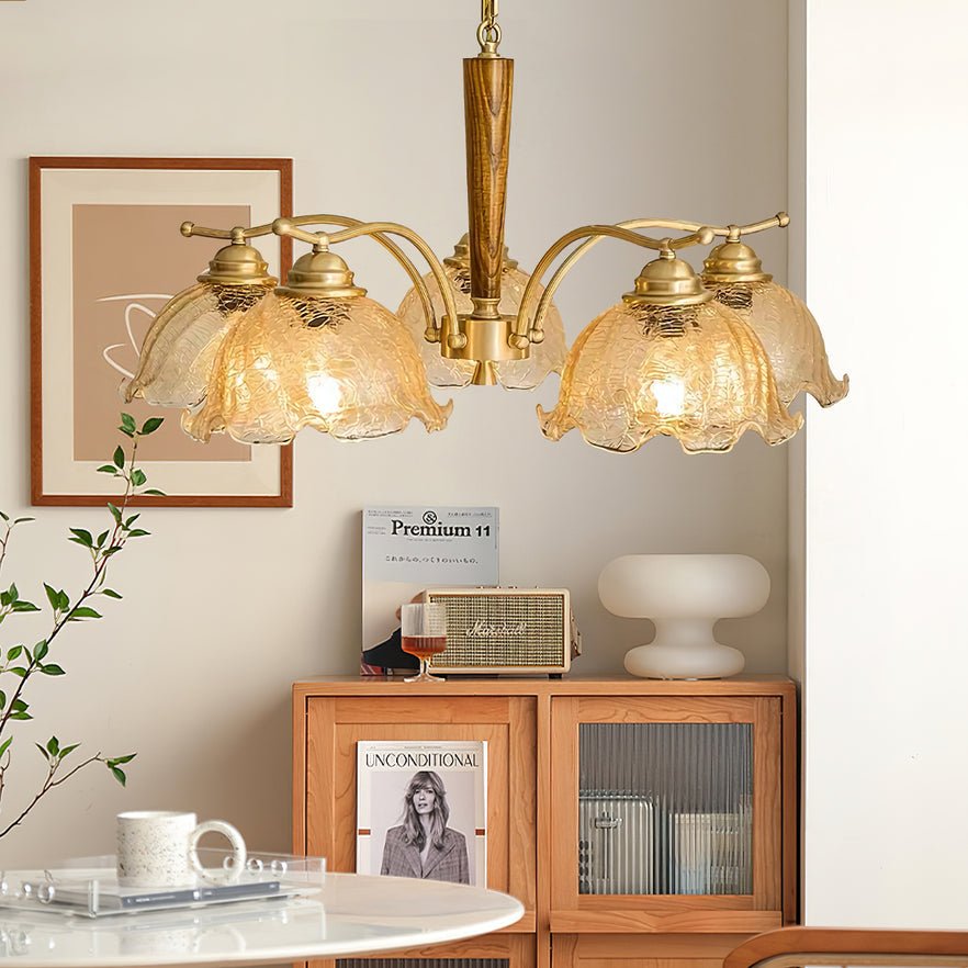 Orchid Vintage-glerljósakróna