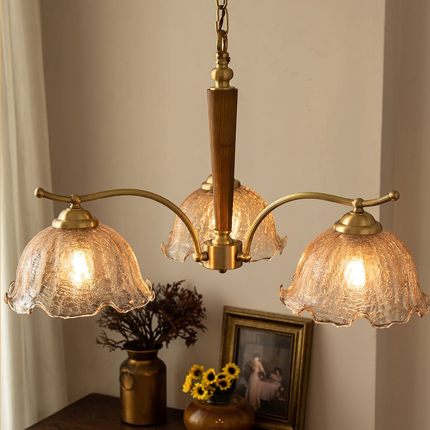 Orchid Vintage-glerljósakróna