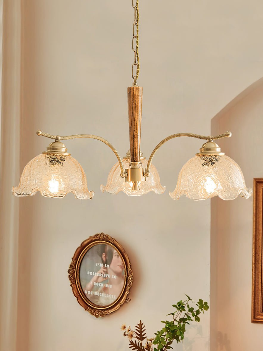 Orchid Vintage-glerljósakróna