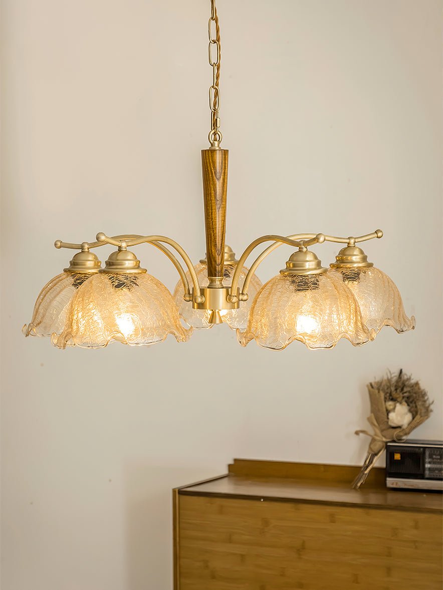 Orchid Vintage-glerljósakróna
