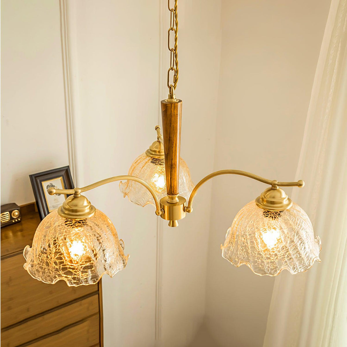 Orchid Vintage-glerljósakróna