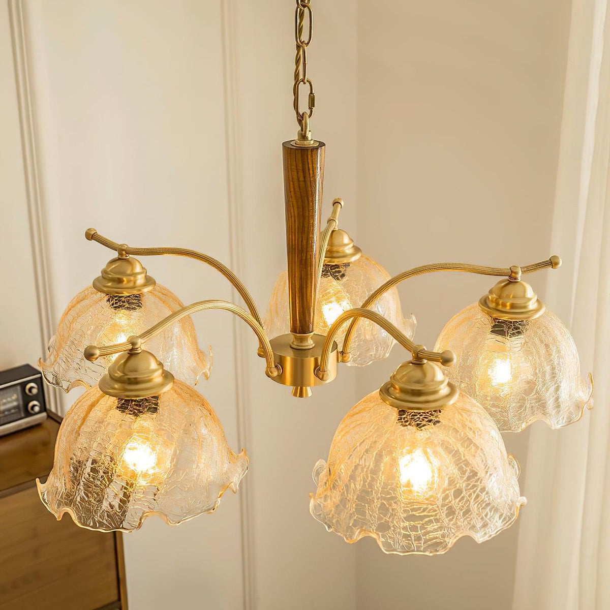 Orchid Vintage-glerljósakróna