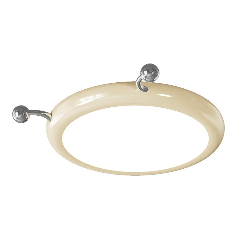 Casolila elegant konstnärlig taklampa i krämfärg
