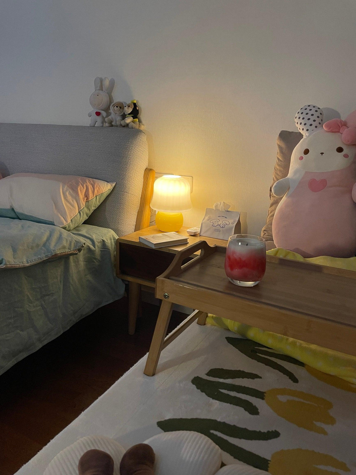 Holg lúxusborðljós úr keramik